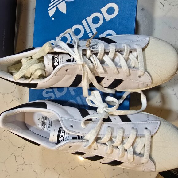 adidas Originals Superstar 82 Ftwr White Sneakers Mens Size 12 JI2025 TRAINER - Picture 5 of 9